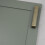 (160mm Handle) Antique Brass Cupboard Handles Rustic Square Bar 10