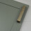 (160mm Handle) Antique Brass Cupboard Handles Rustic Square Bar 5