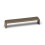 (160mm Handle) Antique Brass Cupboard Handles Rustic Square Bar 3