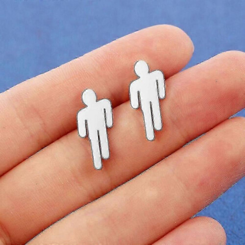 Billie Eilish Silver Earring Women Unique Earrings (1 Pair) 2