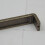 (192mm Handle) Antique Brass Cupboard Handles Rustic Square Bar 7