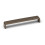 (192mm Handle) Antique Brass Cupboard Handles Rustic Square Bar 3