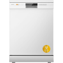 Cloud Wash Freestanding Dishwasher - 12 Place Settings, 8 Programs, 30-Min Quick Wash & 70C Hygiene, 24h Delay Start, Advanced Drying, 49 dB