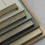 (192mm Handle) Antique Brass Cupboard Handles Rustic Square Bar 15