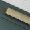 (288mm Handle) Antique Brass Cupboard Handles Rustic Square Bar 7