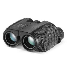 10X25 Compact Binoculars with Low Light Night Vision, Large Eyepiece High Power Waterproof Binocular Easy Focus for Outdoor Hunting,black