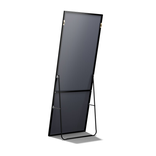 Living And Home Iron Frame Full Length Mirror with Stand 1