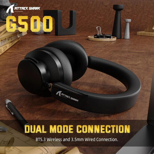 ATTACK SHARK G500 Ultra-Light Dual-Mode Gaming Headset 1