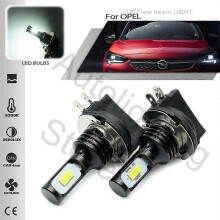 Geeignet für 2 Stück H11B H9B H8B LED-Scheinwerferlampen für 2011 2012 2013 2014 Opel Corsa D Autoscheinwerfer