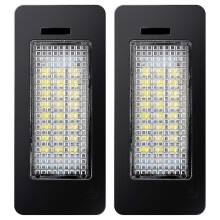 Paar Fehlerfrei 24 3528 LED Kennzeichenbeleuchtung Lampe für BMW E39 E60 E61 E90 5er