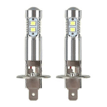 2x H1 LED Scheinwerferlampen Umbausatz Fernlicht Abblendlicht Nebelscheinwerfer 100W 6000K