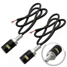 2 pezzi LED luci targa auto moto lampada auto posteriore anteriore viti bulloni lampadine lampade luce