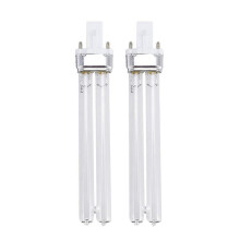 2 lámparas de luz ultravioleta de desinfección UV de 11 W, bombillas de esterilización UV para esterilizador