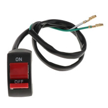 Interruptor eléctrico para faros delanteros de motocicleta a prueba de agua, motor de encendido y apagado,