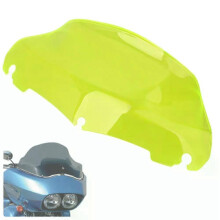 Motorfiets ABS kunststof 9" Wave Windscherm voor 2014-2023 Harley CVO Touring Street Glide