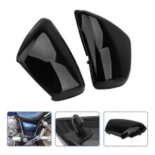Motorfiets accu kuipdeksel voor Yamaha XV 700 750 1000 1100 Virago 1984-up zijdeksel links