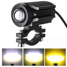 Faretto esterno a LED per moto 60 W 6000 K/3000 K Luci di lavoro esterne per auto Modificate Super Luminose