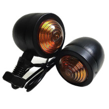 4 stücke Schwarz Signal Lampe Kompatibel Mit Honda Fatboy Chopper Bobber Suzuki