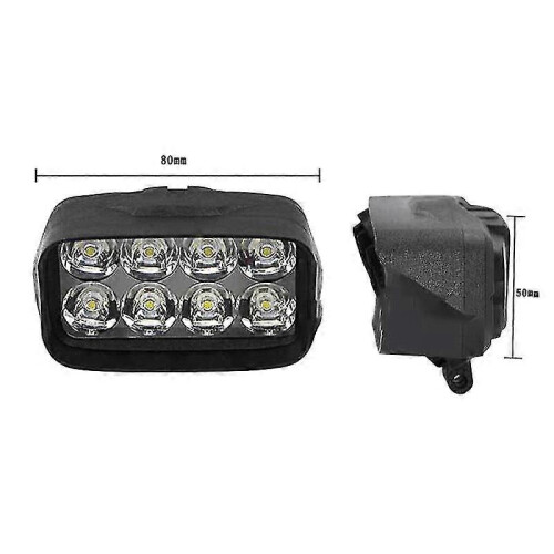 Exquisite 1pc Motorrad Auto Super Helle 8 Led Licht Scheinwerfer Scheinwerfer Scheinwerfer 2