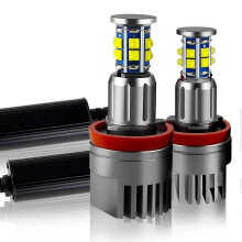 2x CANbus H8 LED 120W Fehlerfreie Angel Eyes Markierungslicht Scheinwerferlampe für 09-12 BMW 7er F01/F02