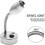 Spot Light Switch Campervan Caravan Small Boat Caravan Light (silver) (1pcs) 3