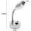 Spot Light Switch Campervan Caravan Small Boat Caravan Light (silver) (1pcs) 2