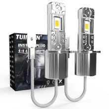 2 stücke H3 Super Led-lampen 80w Auto lichter auto led-lampen Auto Lichtquelle DC 12V-24V 6500K Weiß