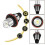2 lâmpadas LED Angel Eyes para E39 E53 E60 E61 E63 E64 E65 E66 E87 525i 530i Xi 545i M5 3
