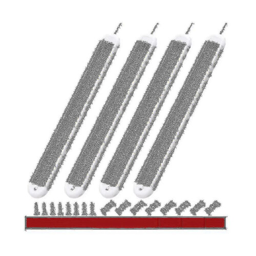 2 strisce luminose da 12 V, 120 LED, barra LED con interruttore on/off, lampada bianca per camper, camper, barca, camion, cucina, bagno (2 pezzi