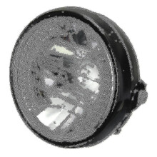 Faro anteriore rotondo per moto da 7 pollici, lampada alogena H4 per bobber