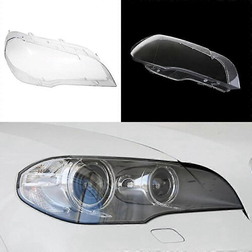 Car Clear Headlight Lens Cover Replacement Head Light Lamp Shell Cover For- X5 E70 2008-2013 Right 1
