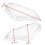 Couvercle de phare gauche pour W204 C-Calss 2011-2013 3