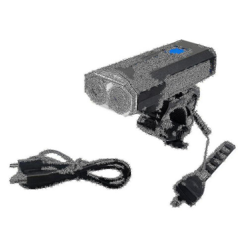 Headlight 1000lm Led Head Light Lamp Horn Bicycle Accessories,blue
