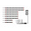 8PCS Motorcycle Underglow LED Light Kit, App Control Multicolor Motorcycle LED Light Kit RGB Strips 3