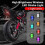 LED process strobe S cycle warning, with USB charging for 7 seconds turn signal indicator light 2
