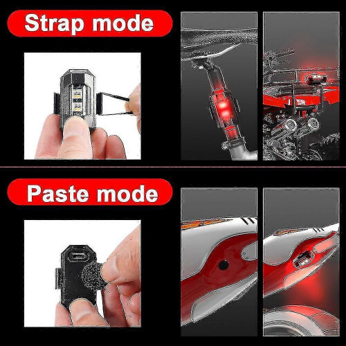 LED process strobe S cycle warning, with USB charging for 7 seconds turn signal indicator light 2