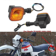 1 par de luces intermitentes traseras de 12 V y 23 W para Honda XL200R XL 200 R 1983