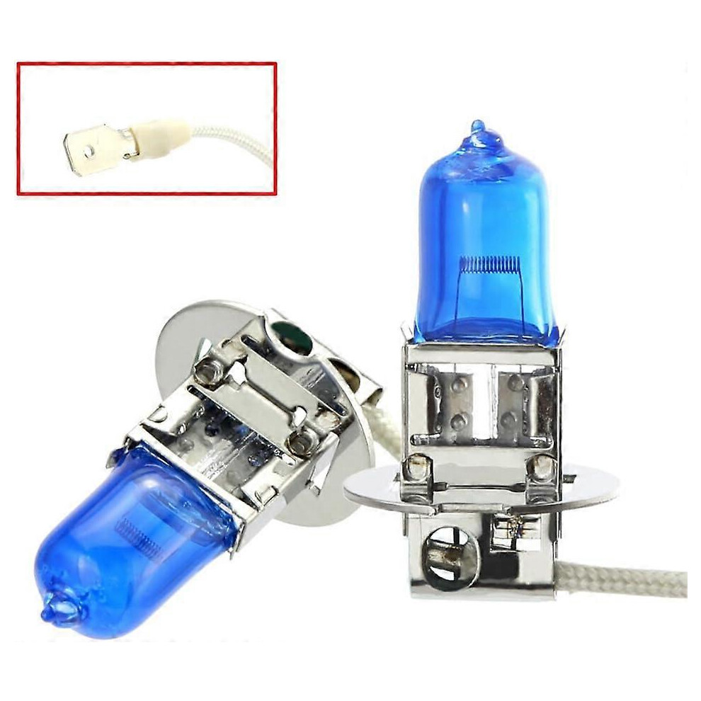 Car Headlight Bulb H3 100W Xenon Gas Halogen Bulb High Traffic Lights 12V Fog Xenon HID Bulb White