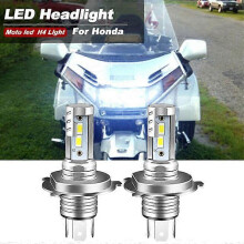2 STÜCKE Motorrad Für Honda GL1500 Goldwing 1988-1997 H4 9003 LED Scheinwerferlampen 9600lm Ersetzen
