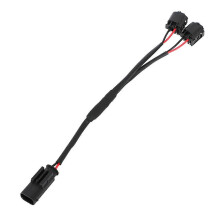 Lot de 2 adaptateurs de rallonge de prise de circuit de dérivation pour moto, câble de connexion rapide