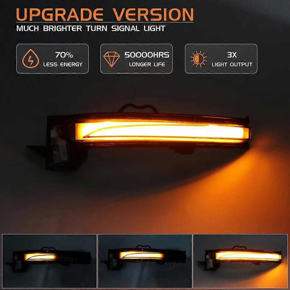 Témoin Lumineux De Clignotant De Rétroviseur Latéral Gauche De Voiture