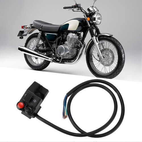 Interruptor de guidão de motocicleta de 22 mm esquerdo de 7/8 polegadas 3 em 1, buzina, seta, farol 2