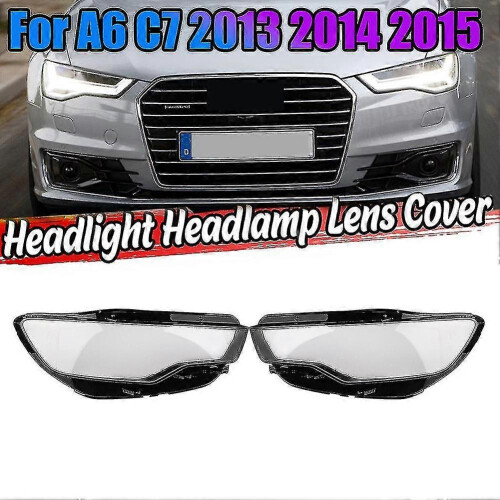 Compatible - Couvercle de phare de voiture gauche pour A6 C7 2013-2015 1