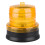 2V Solar Blinkende Strobe Beacon Notfall LED Warnleuchte Auto Auto Lampe Gelb 1