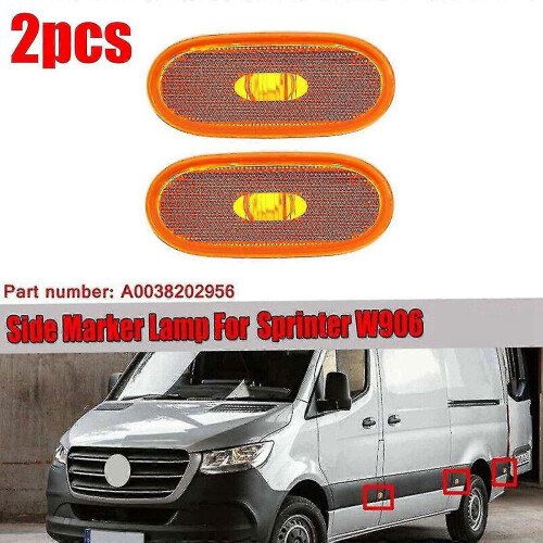 2x Luzes de sinalização laterais compatíveis com Sprinter W906 2006-2018 A0038202956 - mc 2