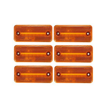 6Pcs Yellow Car LED Side Marker Light Turn Signal Light for Ducato Boxer Truck