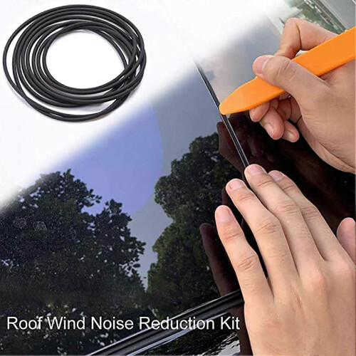 Kit de redução de ruído para para-brisa e teto, compatível com Tesla Model 3 1