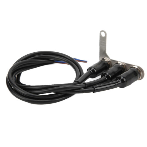 Motorcycle Handlebar Switch LED Stainless Steel Waterproof for Horn Headlight Spot LampLeft E2U211 2