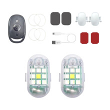 2 stück LED Strobe Lichter Nacht Warnung Licht für Autos Lkw Flugzeuge
