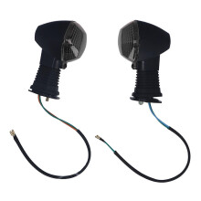 1 Paar Motorrad-Frontblinker, helles Licht, Ersatz für SUZUKI DL 1000 V?Strom 2006?2012, Schwarz